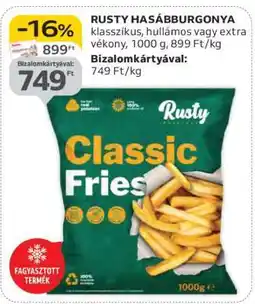 Auchan RUSTY HASÁBBURGONYA ajánlat