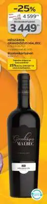 Auchan MÉSZÁROS Grandiózus Malbec ajánlat