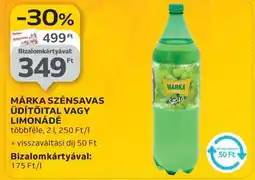 Auchan Márka Szénsavas Üdítőital vagy Limonádé ajánlat