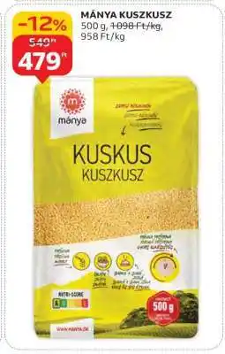 Auchan Mánya Kuszkusz ajánlat