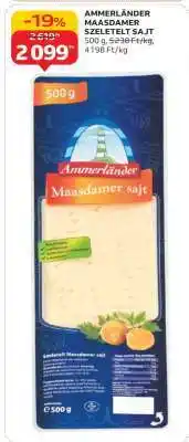 Auchan AMMERLÄNDER MAASDAMER SZELETELT SAJT ajánlat