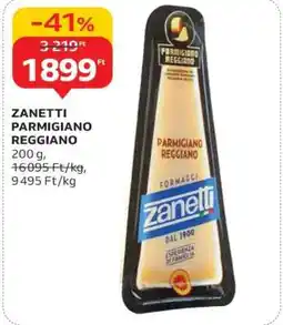 Auchan ZANETTI PARMIGIANO REGGIANO ajánlat