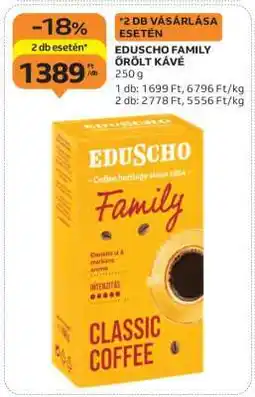 Auchan Eduscho Family őrölt kávé ajánlat