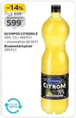 Auchan Olympos Citromlé ajánlat