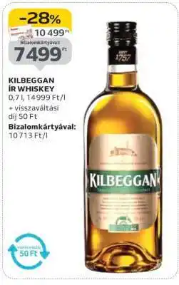 Auchan KILBEGGAN ÍR WHISKEY ajánlat