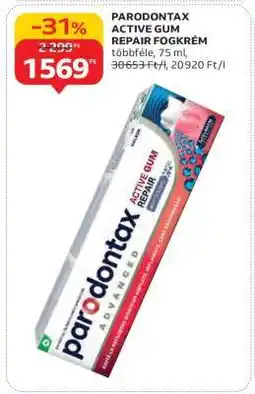 Auchan PARODONTAX ACTIVE GUM REPAIR FOGKRÉM ajánlat