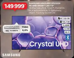 Auchan SAMSUNG UE65U8072FUXXH 4K UHD SMART LED TV ajánlat