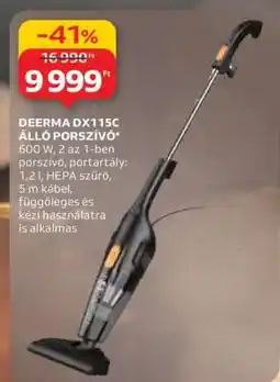 Auchan DEERMA DX115C ÁLLÓ PORSZÍVÓ ajánlat