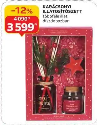 Auchan KARÁCSONYI ILLATOSÍTÓSZETT ajánlat