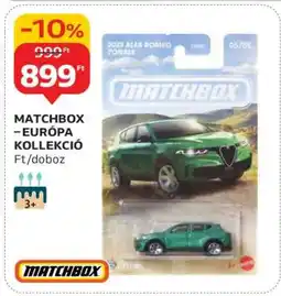 Auchan Matchbox Európa Kollekció ajánlat