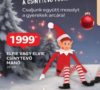 Auchan ELFIE VAGY ELVIE CSÍNYTEVŐ MANÓ ajánlat