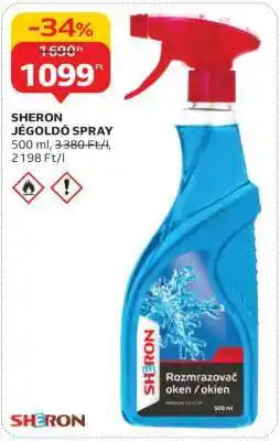Auchan SHERON JÉGOLDÓ SPRAY ajánlat