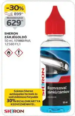 Auchan SHERON ZÁRJÉGOLDÓ ajánlat
