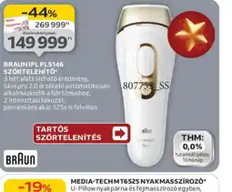 Auchan BRAUN IPL PL5146 SZŐRTELENÍTŐ ajánlat