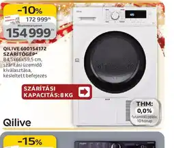 Auchan QILIVE 600154172 SZÁRÍTGÉP ajánlat