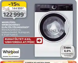 Auchan WHIRLPOOL WRBS62495EU ajánlat