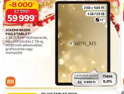 Auchan XIAOMI REDMI PAD 2 TABLET ajánlat