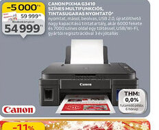 Auchan CANON PIXMA G3410 ajánlat
