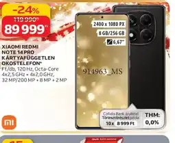 Auchan XIAOMI REDMI NOTE 14 PRO ajánlat