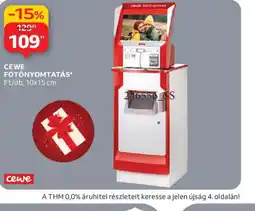 Auchan CEWE FOTNYOMTATÁS ajánlat