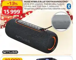 Auchan MUSE M780LG BLUETOOTH HANGSZR ajánlat