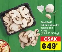 Interspar Szeletelt fehér csiperke ajánlat