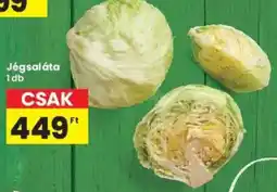 Interspar Jégsaláta ajánlat