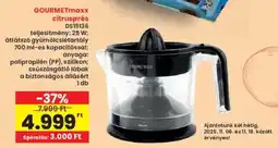 Interspar GOURMETmaxx citrusprés DS19136 ajánlat