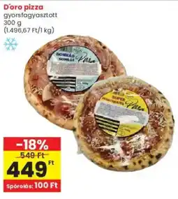 Interspar D'oro pizza ajánlat