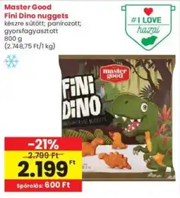 Interspar Master Good Fini Dino nuggets ajánlat