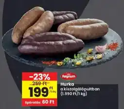 Interspar Regnum Hurka ajánlat