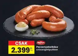 Interspar Regnum Pecsenyekolbász ajánlat