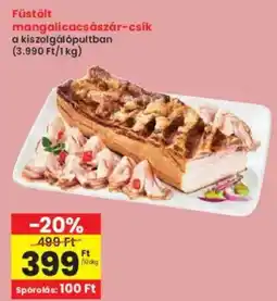 Interspar Füstölt mangalicacsászár-csík ajánlat