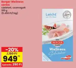 Interspar Berger Wellness sonka ajánlat