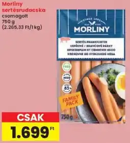 Interspar Morliny sertésrudacska ajánlat