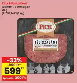 Interspar Pick téliszalámi ajánlat