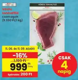Interspar Vörös tonhalfilé ajánlat