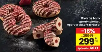Interspar Gyűrűs fánk ajánlat
