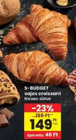 Interspar S-BUDGET vajas croissant ajánlat