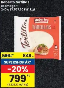 Interspar Roberto tortillas ajánlat