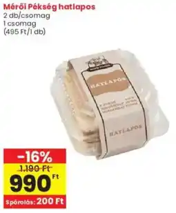 Interspar Mérői Pékség hatlapos ajánlat