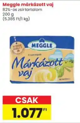 Interspar Meggle márkázott vaj ajánlat