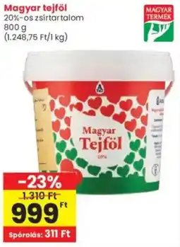 Interspar Magyar tejföl ajánlat