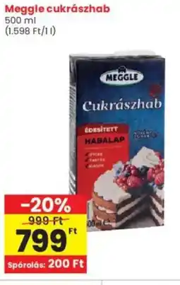 Interspar Meggle cukrászhab ajánlat