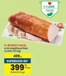 Interspar S-BUDGET karaj ajánlat