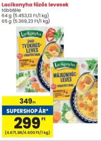 Interspar Lacikonyha főzős levesek ajánlat