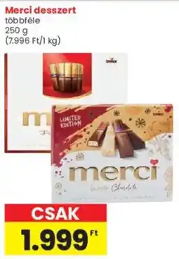Interspar Merci desszert ajánlat