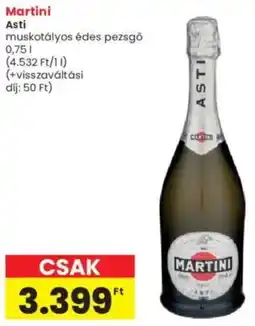 Interspar Martini Asti ajánlat