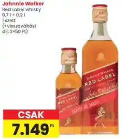Interspar Johnnie Walker Red Label whisky ajánlat
