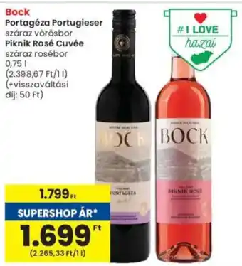 Interspar Bock Portagéza Portugieser / Piknik Rosé Cuvée ajánlat